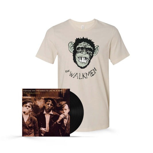 Everyone Who Pretended To Like Me Is Gone LP + Chimp Tee Bundle